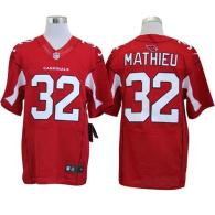 Nike Cardinals -32 Tyrann Mathieu Red Team Color Men's Stitched NFL Elite Jersey
