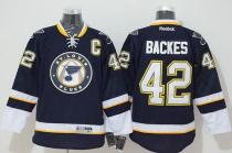 St Louis Blues -42 David Backes Stitched Blue NHL Jersey St Louis Blues -42 David Backes Stitched Blue NHL Jersey