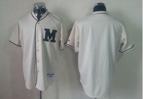 Milwaukee Brewers Blank Cream 1913 Turn Back The Clock Stitched MLB Jersey