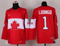 Olympic 2014 CA 1 Roberto Luongo Red Stitched NHL Jersey Olympic 2014 CA 1 Roberto Luongo Red Stitched NHL Jersey