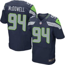 Nike Seahawks -94 Malik McDowell Steel Blue Team Color Stitched NFL Elite Jersey Nike Seahawks -94 Malik McDowell Steel Blue Team Color Stitched NFL Elite Jersey