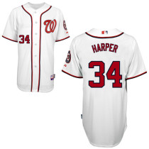 Washington Nationals #34 Bryce Harper White Cool Base Stitched MLB Jersey Washington Nationals #34 Bryce Harper White Cool Base Stitched MLB Jersey