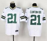 Nike Green Bay Packers #21 Ha Ha Clinton-Dix White Men's Stitched NFL Elite Jersey