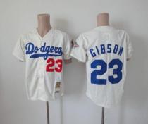 Mitchell And Ness Los Angeles Dodgers -23 Kirk Gibson Cream Throwback Stitched MLB Jersey Mitchell And Ness Los Angeles Dodgers -23 Kirk Gibson Cream Throwback Stitched MLB Jersey