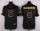 Nike Cincinnati Bengals -5 AJ McCarron Black Stitched NFL Elite Pro Line Gold Collection Jersey