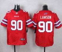 Nike Bills -90 Shaq Lawson Red Stitched NFL Elite Rush Jersey Nike Bills -90 Shaq Lawson Red Stitched NFL Elite Rush Jersey