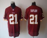 Nike Washington Redskins -21 Sean Taylor Burgundy Red Team Color Men's Stitched NFL Elite Jersey