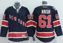 New York Rangers -61 Rick Nash Dark Blue Third Stitched NHL Jersey New York Rangers -61 Rick Nash Dark Blue Third Stitched NHL Jersey