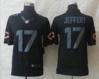 Chicago Bears -17 Alshon Jeffery Impact Limited Black Jersey