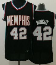 Memphis Grizzlies -42 Lorenzen Wright Black Throwback Stitched NBA Jersey Memphis Grizzlies -42 Lorenzen Wright Black Throwback Stitched NBA Jersey