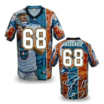Miami Dolphins -68 INCOGNITO Stitched NFL Elite Fanatical Version Jersey (2) Miami Dolphins -68 INCOGNITO Stitched NFL Elite Fanatical Version Jersey (2)
