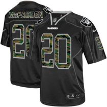 Nike Oakland Raiders #20 Darren McFadden Black Men's Stitched NFL Elite Camo Fashion Jersey Nike Oakland Raiders #20 Darren McFadden Black Men's Stitched NFL Elite Camo Fashion Jersey