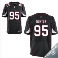 Nike Arizona Cardinals -95 Gunter Jersey Black Elite Alternate Jersey