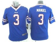 Youth Nike Bills -3 E J Manuel Royal Blue Team Color NFL Elite Jersey