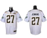 Nike Philadelphia Eagles -27 Malcolm Jenkins White 2016 Pro Bowl Stitched NFL Elite Jersey