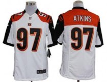 Nike Bengals -97 Geno Atkins White Stitched NFL Limited Jersey Nike Bengals -97 Geno Atkins White Stitched NFL Limited Jersey