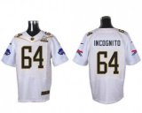 Nike Buffalo Bills -64 Richie Incognito White 2016 Pro Bowl Stitched NFL Elite Jersey