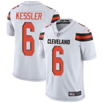 Nike Browns -6 Cody Kessler White Stitched NFL Vapor Untouchable Limited Jersey Nike Browns -6 Cody Kessler White Stitched NFL Vapor Untouchable Limited Jersey