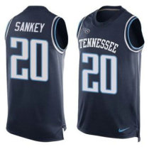 Nike Tennessee Titans -20 Bishop Sankey Navy Blue Alternate Stitched NFL Limited Tank Top Jersey Nike Tennessee Titans -20 Bishop Sankey Navy Blue Alternate Stitched NFL Limited Tank Top Jersey