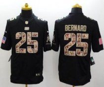 Nike Cincinnati Bengals -25 Giovani Bernard Black NFL Limited Salute to Service Jersey Nike Cincinnati Bengals -25 Giovani Bernard Black NFL Limited Salute to Service Jersey
