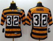 Nike Pittsburgh Steelers #32 Franco Harris Yellow Black Alternate 80TH Throwback Men's Stitched NFL Nike Pittsburgh Steelers #32 Franco Harris Yellow Black Alternate 80TH Throwback Men's Stitched NFL
