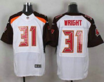Nike Tampa Bay Buccaneers -31 Major Wright White Stitched NFL New Elite Jersey Nike Tampa Bay Buccaneers -31 Major Wright White Stitched NFL New Elite Jersey