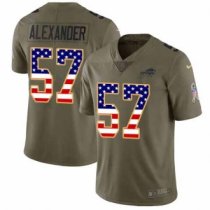 Nike Bills -57 Lorenzo Alexander Olive USA Flag Stitched NFL Limited 2017 Salute To Service Jersey Nike Bills -57 Lorenzo Alexander Olive USA Flag Stitched NFL Limited 2017 Salute To Service Jersey