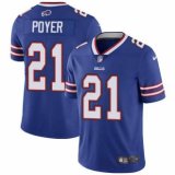 Nike Bills -21 Jordan Poyer Royal Blue Team Color Stitched NFL Vapor Untouchable Limited Jersey