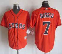 Houston Astros #7 Craig Biggio Orange New Cool Base Stitched MLB Jersey Houston Astros #7 Craig Biggio Orange New Cool Base Stitched MLB Jersey