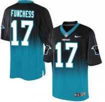 Nike Carolina Panthers -17 Devin Funchess BlackBlue Stitched NFL Elite Fadeaway Fashion Jersey Nike Carolina Panthers -17 Devin Funchess BlackBlue Stitched NFL Elite Fadeaway Fashion Jersey