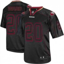 Nike 49ers -20 Jimmie Ward Lights Out Black Stitched NFL Elite Jersey