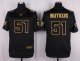 Nike Chicago Bears -51 Dick Butkus Black Stitched NFL Elite Pro Line Gold Collection Jersey