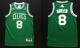 Revolution 30 Boston Celtics -8 Jeff Green Green Stitched NBA Jersey