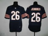 Nike Bears -26 Tim Jennings Navy Blue Team Color Stitched NFL Elite Jersey