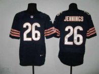 Nike Bears -26 Tim Jennings Navy Blue Team Color Stitched NFL Elite Jersey