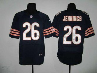Nike Bears -26 Tim Jennings Navy Blue Team Color Stitched NFL Elite Jersey