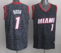 Miami Heat -1 Chris Bosh Black Crazy Light Stitched NBA Jersey Miami Heat -1 Chris Bosh Black Crazy Light Stitched NBA Jersey