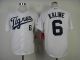 Detroit Tigers #6 Al Kaline White  Los Tigres  Stitched MLB Jersey