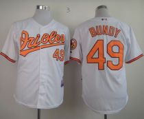 Baltimore Orioles #49 Dylan Bundy White Cool Base Stitched MLB Jersey Baltimore Orioles #49 Dylan Bundy White Cool Base Stitched MLB Jersey