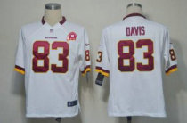 Nike Redskins -83 Fred Davis White With 80TH Patch Stitched NFL Game Jersey Nike Redskins -83 Fred Davis White With 80TH Patch Stitched NFL Game Jersey