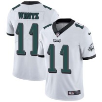 Nike Eagles -11 Carson Wentz White Stitched NFL Vapor Untouchable Limited Jersey Nike Eagles -11 Carson Wentz White Stitched NFL Vapor Untouchable Limited Jersey