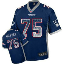New England Patriots -75 Vince Wilfork Navy Blue Team Color NFL Elite Drift Fashion Jersey New England Patriots -75 Vince Wilfork Navy Blue Team Color NFL Elite Drift Fashion Jersey