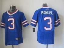 2013 NEW NFL Buffalo Bills 3 EJ Manuel Blue Jerseys (Elite) 2013 NEW NFL Buffalo Bills 3 EJ Manuel Blue Jerseys (Elite)