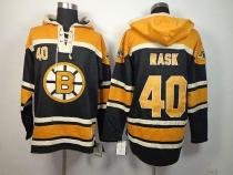 Boston Bruins -40 Tuukka Rask Black Sawyer Hooded Sweatshirt Stitched NHL Jersey Boston Bruins -40 Tuukka Rask Black Sawyer Hooded Sweatshirt Stitched NHL Jersey