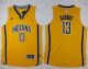 Indiana Pacers #13 Paul George Yellow Youth Stitched NBA Jersey