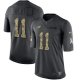 Philadelphia Eagles Carson Wentz Nike Anthracite 2016 Salute to Service Jersey