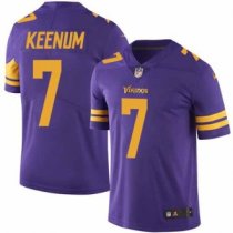 Minnesota Vikings -7 Case Keenum Purple Nike NFL Limited Rush Jersey Minnesota Vikings -7 Case Keenum Purple Nike NFL Limited Rush Jersey