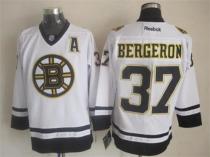 Boston Bruins -37 Patrice Bergeron White Fashion Stitched NHL Jersey Boston Bruins -37 Patrice Bergeron White Fashion Stitched NHL Jersey