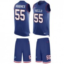 Bills #55 Jerry Hughes Royal Blue Team Color Stitched NFL Limited Tank Top Suit Jersey Bills #55 Jerry Hughes Royal Blue Team Color Stitched NFL Limited Tank Top Suit Jersey