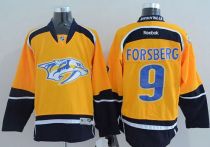 Nashville Predators -9 Filip Forsberg Yellow Home Stitched NHL Jersey Nashville Predators -9 Filip Forsberg Yellow Home Stitched NHL Jersey
